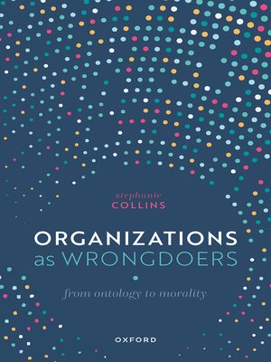 cover image of Organizations as Wrongdoers